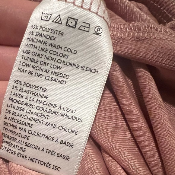 Free People Intimately Pink Ribbed Racerback - M - Picture 4 of 4